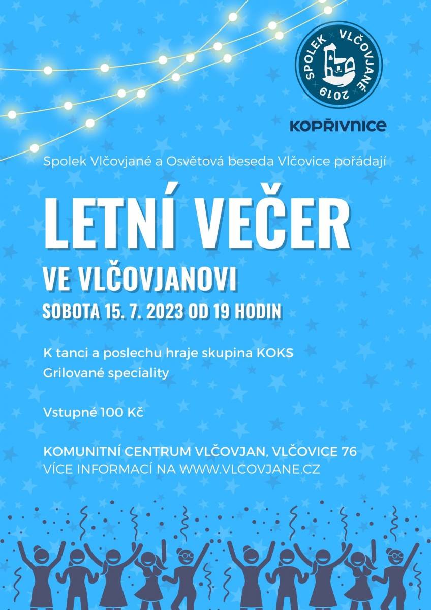 Letní večer ve Vlčovjanovi