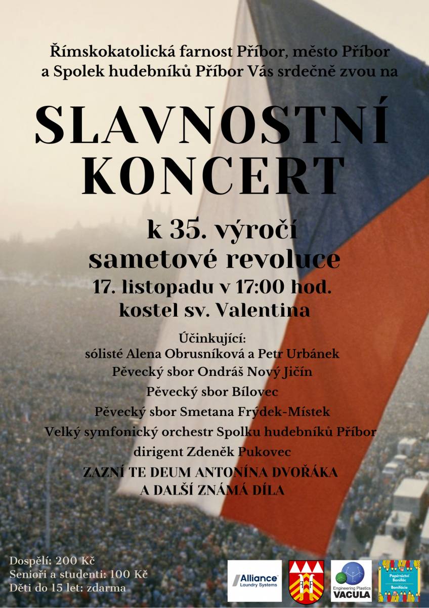 Slavnostní koncert k 35. výročí sametové revoluce