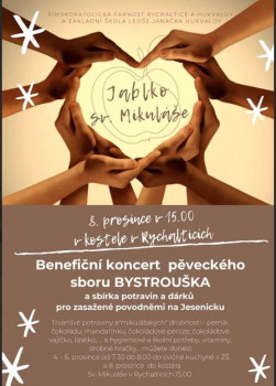 Benefiční koncert pěveckého sboru BYSTROUŠKA