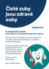 PŘEDNÁŠKA: Čisté zuby jsou zdravé zuby